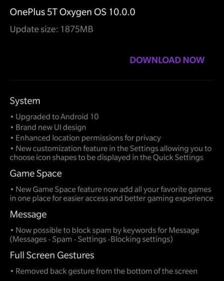 The ancient OnePlus 5 and OnePlus 5T get modern Android 10 goodies