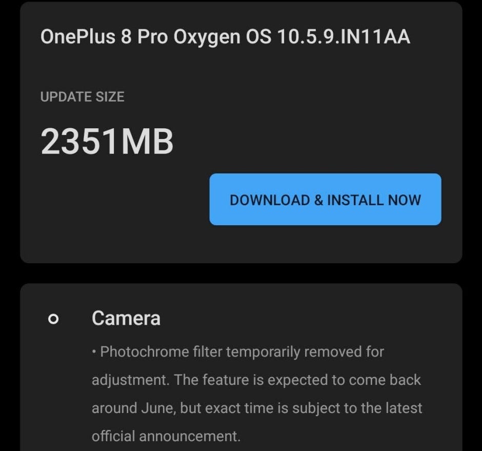 The most unique (and controversial) thing about the OnePlus 8 Pro 5G is temporarily disabled