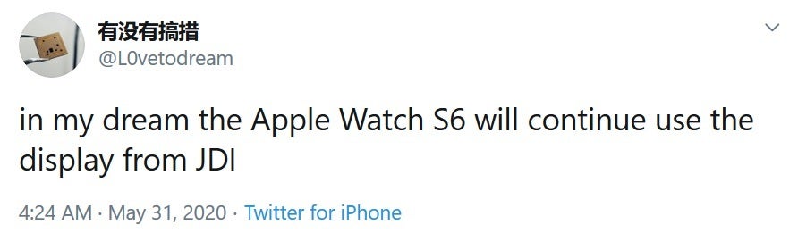 Tipster expects the Apple Watch Series 6 to use the same OLED panel employed by the Series 5 timepiece - Leak calls for no change to Apple Watch Series 6 display