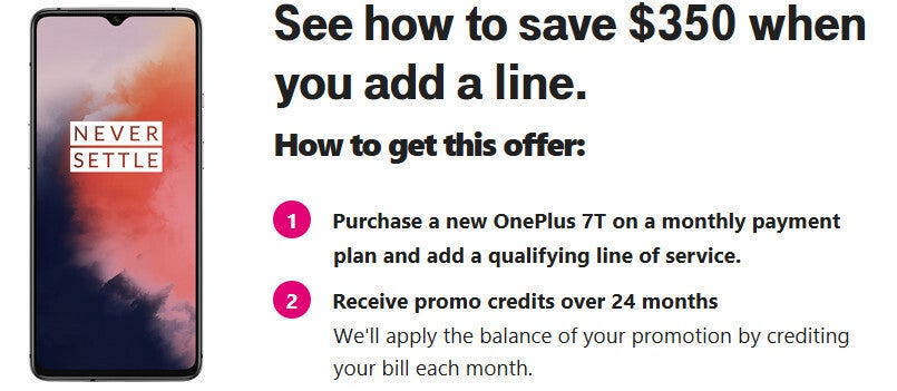 Deal: OnePlus 7T now costs as low as $150 at T-Mobile