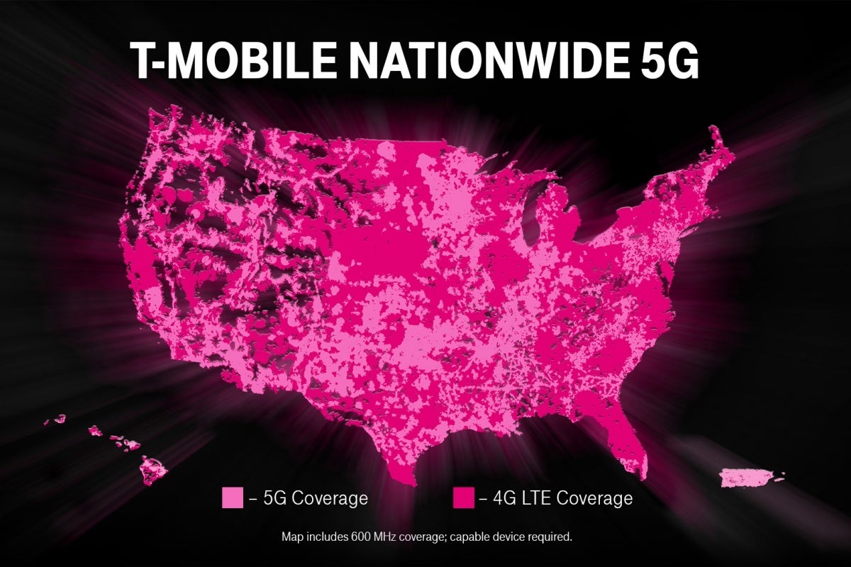 T-Mobile&#039;s &#039;nationwide&#039; 5G network gets &#039;nationwide-r&#039; with coverage in all 50 states