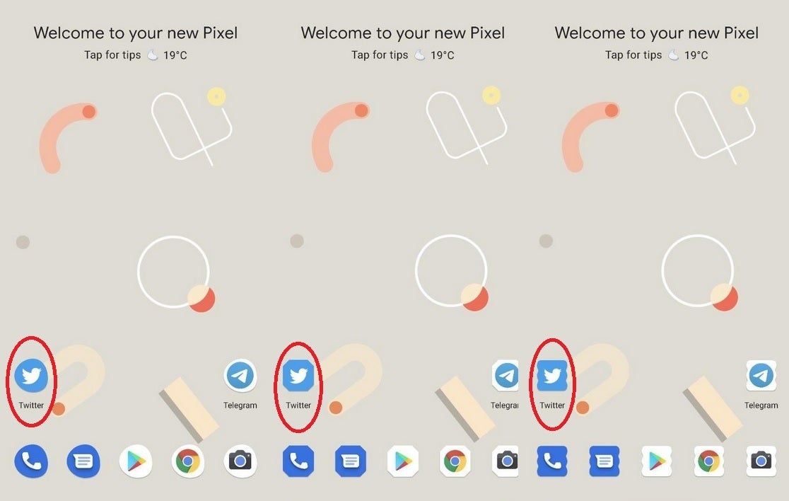 Three new icons for Android 11 appear in the first beta update - Google's giant mistake allows some Pixel 4 XL users to install the first Android 11 beta