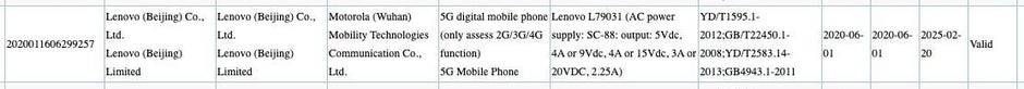 Certification confirms the upcoming Lenovo Legion gaming smartphone will support 45W charging