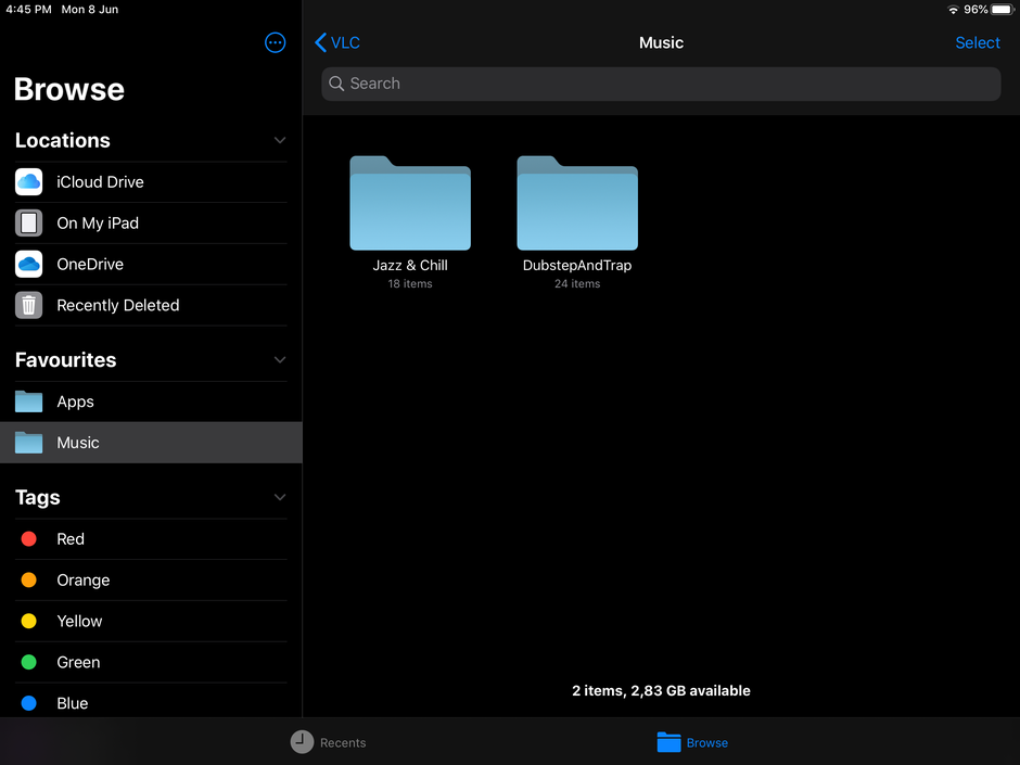 My music is in the VLC app's folder, because I can't import it into the Music app. - This is what iPadOS needs before the iPad can truly replace a computer