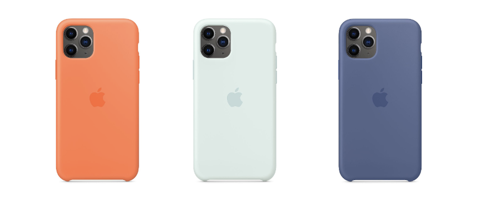 New Vitamin C, Seafoam, and Linen Blue iPhone 11 series silicone cases - Check out Apple&#039;s new iPhone 11 case colors with matching Watch bands