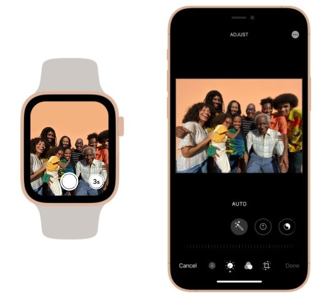 Apple says that the iPhone camera and the Apple Watch make a good team - Apple says that adding this device to the iPhone results in powerful capabilities
