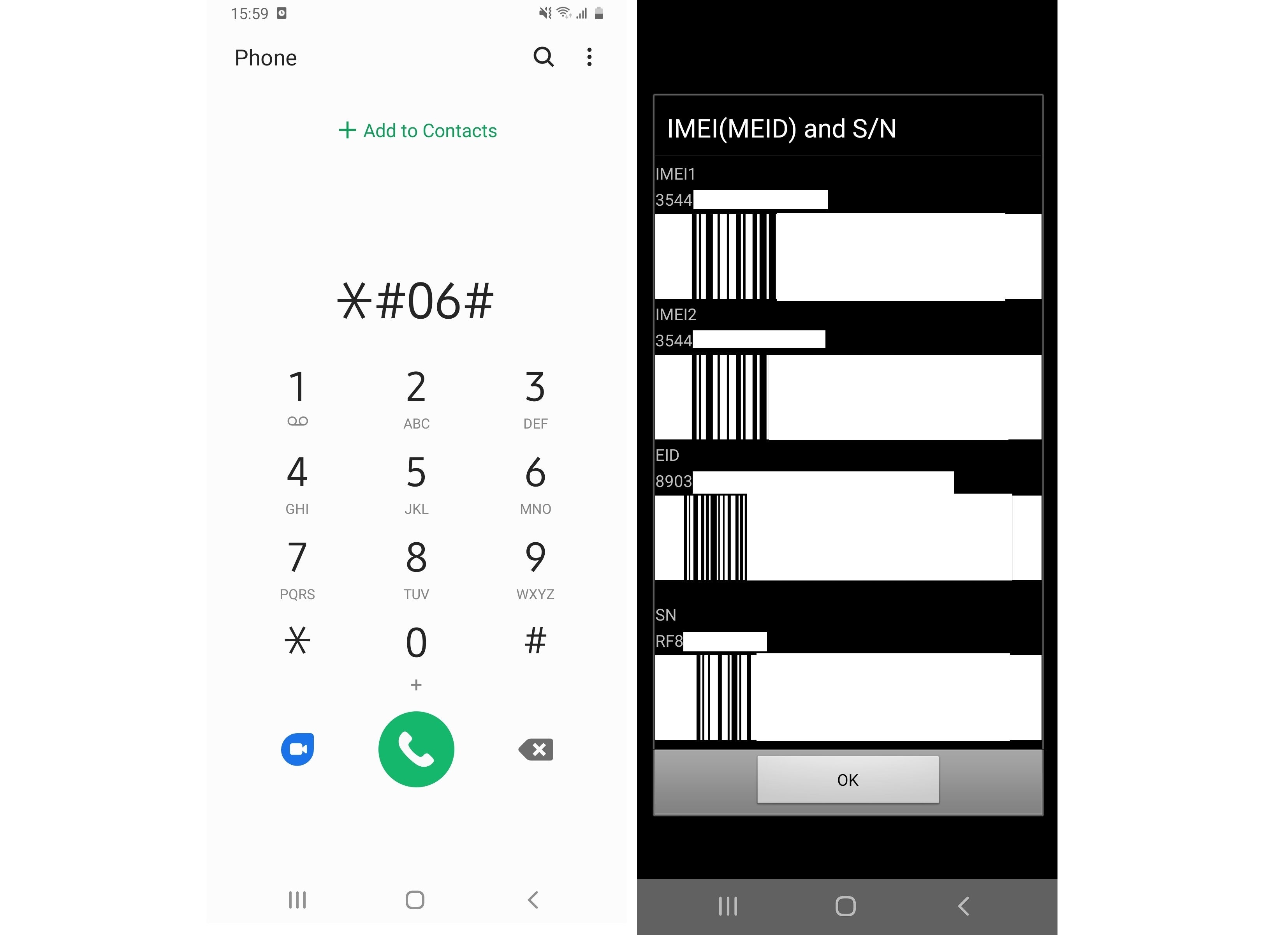 How to find an eSIM IMEI on Android - Method 1. - How to find your phone&#039;s eSIM IMEI number