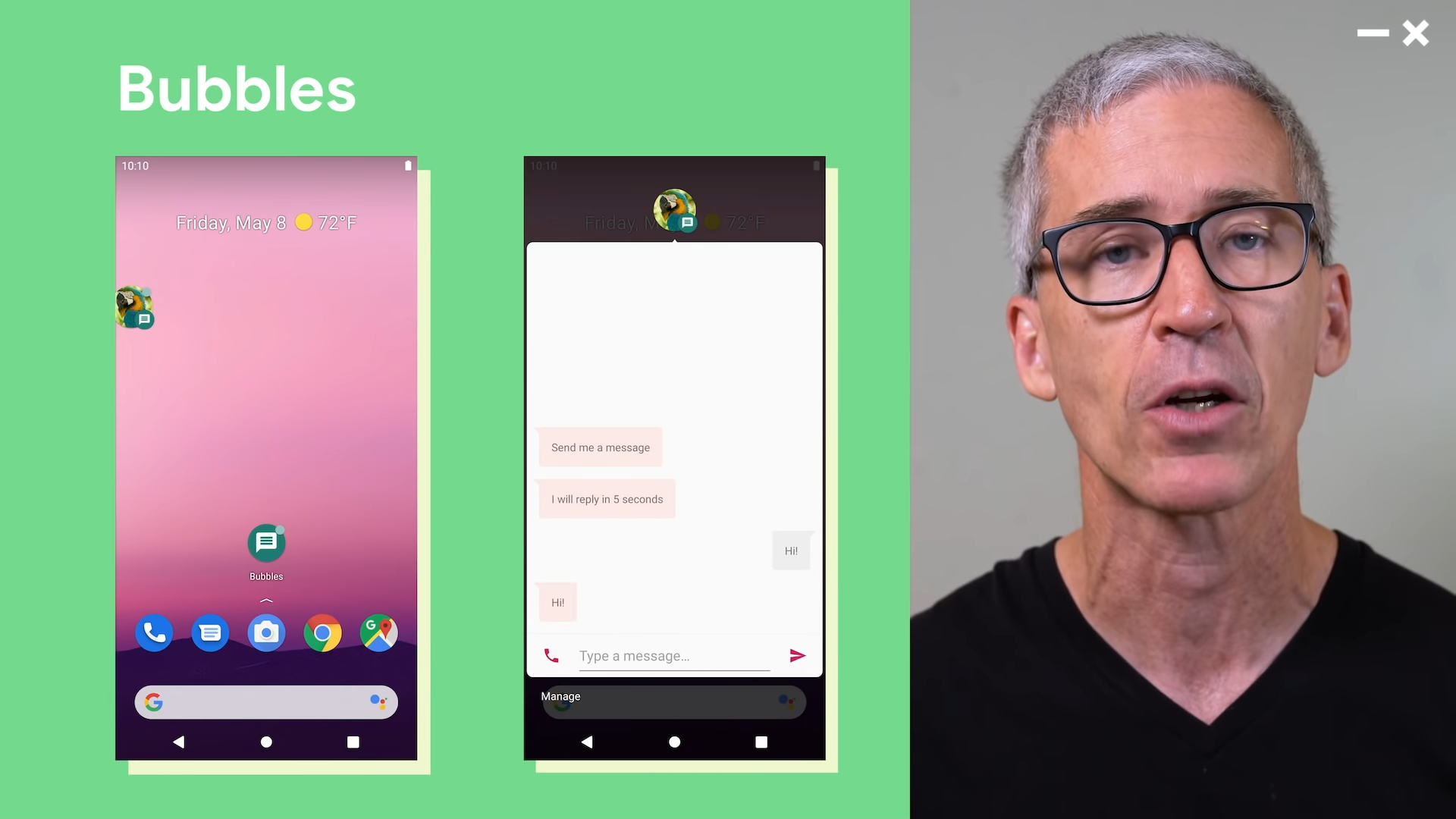 Android 11 Bubbles notification system - Google explains the new Android 11 notification system and Bubbles feature