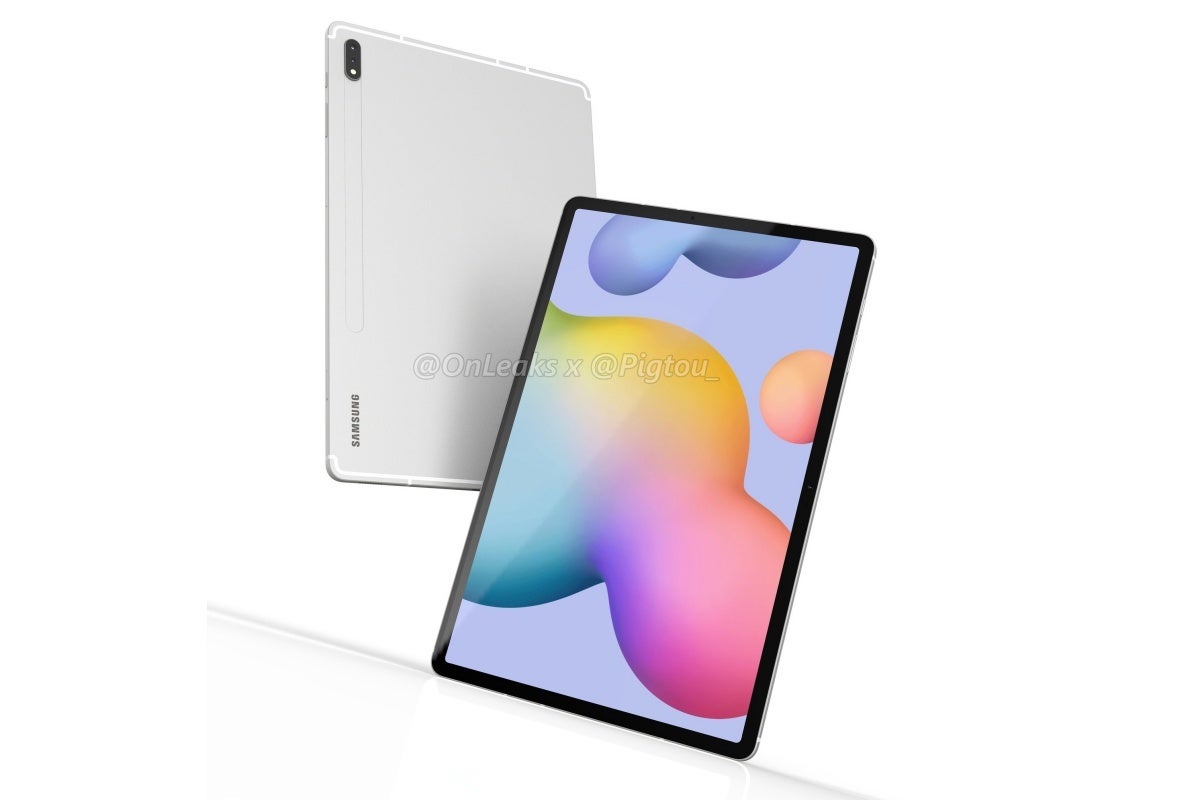 Leaked Galaxy Tab S7+ renders - First benchmark reveals good but not great Samsung Galaxy Tab S7+ 5G (and Tab S7) specs