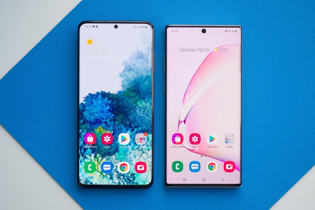 Galaxy S20 Ultra (left), Note 10+ (right) - Samsung offers cool new Galaxy S20 5G and Note 10 series discounts, as well as free Galaxy Buds+
