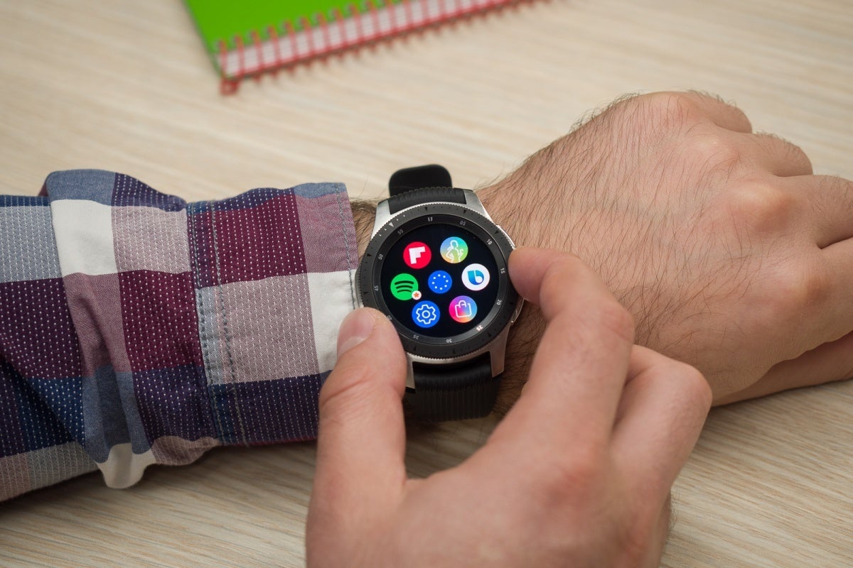 The Galaxy Watch was undoubtedly beautiful but also decidedly bulky - The first live Samsung Galaxy Watch 3 pictures are here