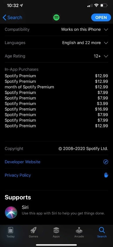 Spotify raises its prices by 30% in the App Store to make up for the Apple Tax - Does App Store tax make Apple a monopoly? U.S. and Europe plan on investigating