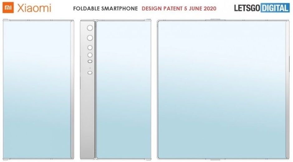 Xiaomi&#039;s latest folding phone patent suggests a Mate X-like design. - Upcoming folding phones from Huawei and Xiaomi will reportedly use ultra thin glass