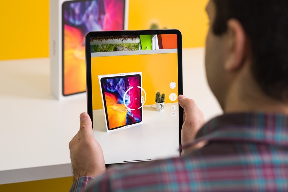 The LiDAR scanner in action on the early 2020-released iPad Pro 11 - Apple's next big iPad Pro could still come this year, but it probably won't