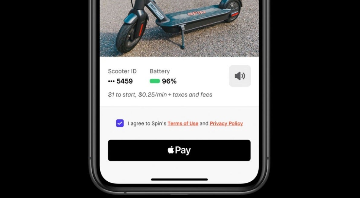 Use app clips and Apple Pay to quickly rent a scooter - App clips, coming with iOS 14, open a small part of an app needed at a specific moment