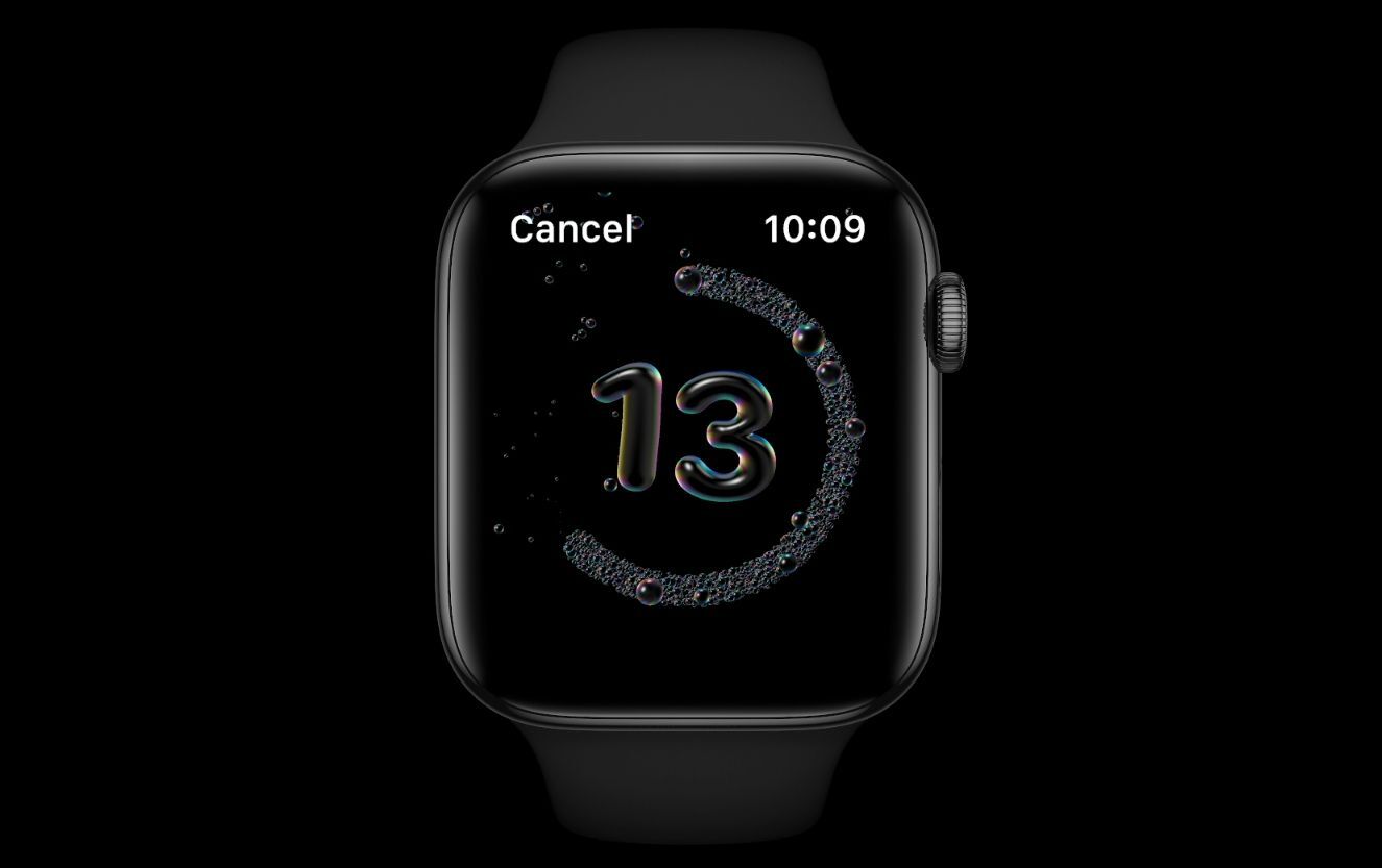 with WatchOS 7, you will be reminded to wash your hands for at least 20 seconds - watchOS 7 brings richer watch faces, sleep tracking, new workouts, handwash detection, and more