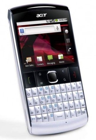 Acer beTouch E210 - Acer beTouch E210 announced, packing portrait QWERTY and Froyo