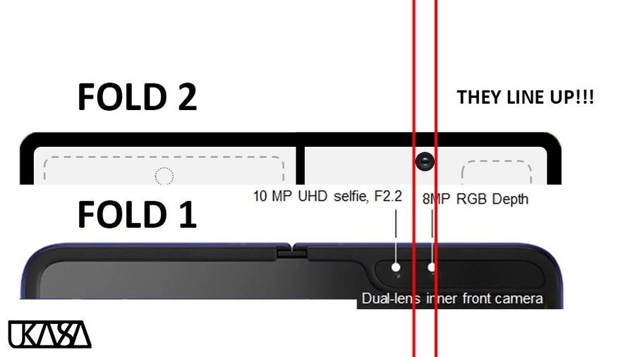 galaxy fold dimensions