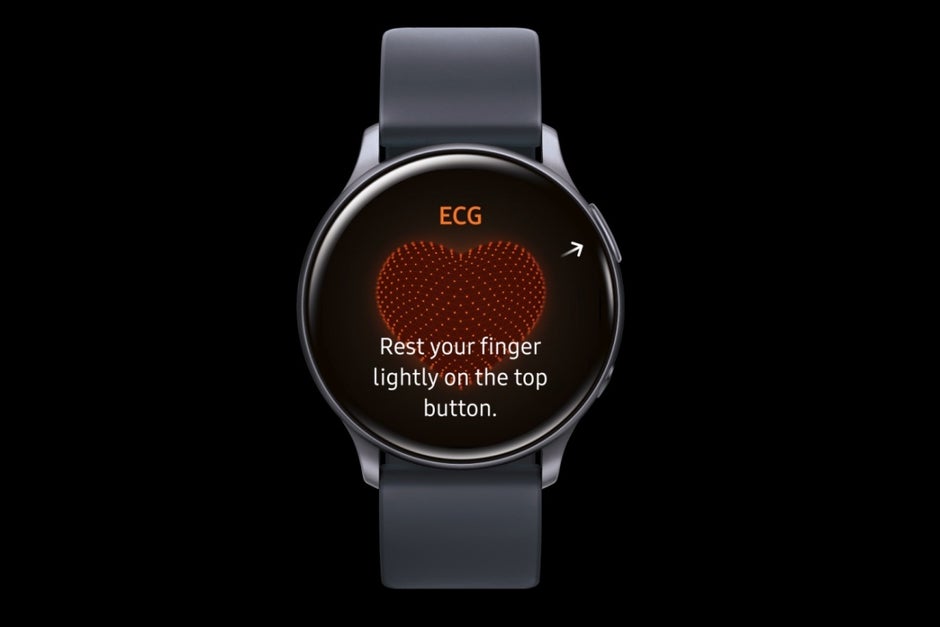 The ECG monitor is still technically disabled on the Galaxy Watch Active 2 - Leaked high-quality renders do the beautiful Samsung Galaxy Watch 3 justice