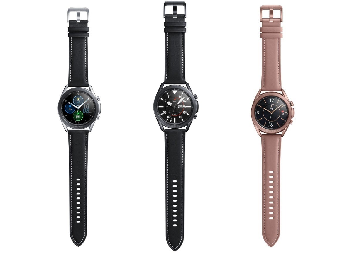 Leaked high-quality renders do the beautiful Samsung Galaxy Watch 3 justice