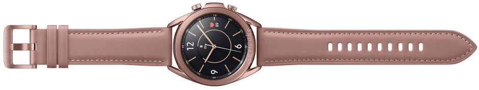 The 41mm Samsung Galaxy Watch 3 in bronze - Samsung Galaxy Watch 3 leaks in Titanium Black, tips the Unpacked 2020 date