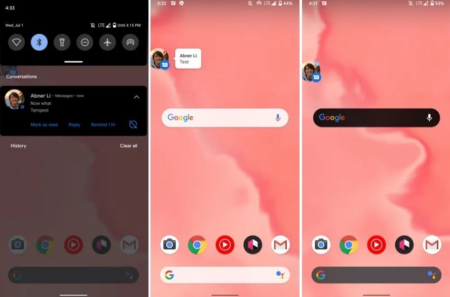 Bubbles is now available for Google Messages in Android 11 - Android 11 Bubbles now works with Google Messages