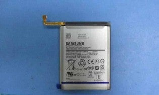 supposed image of Samsung's upcoming midranger's battery - This could be the first Samsung Galaxy smartphone to pack a 6,800mAh battery