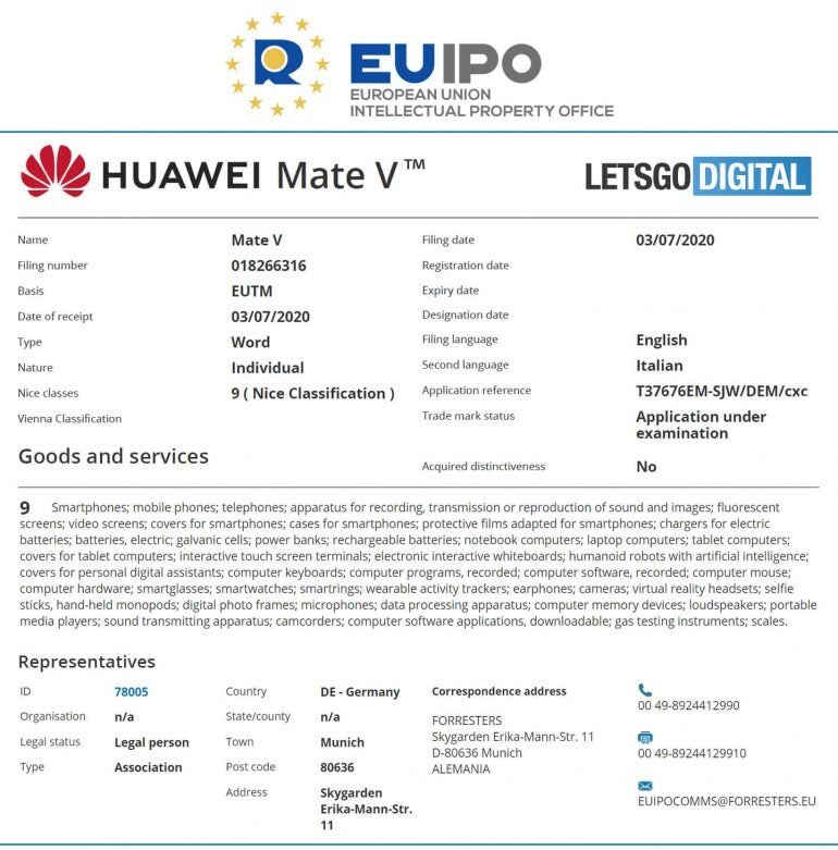 Huawei’s next foldable may be called Mate V