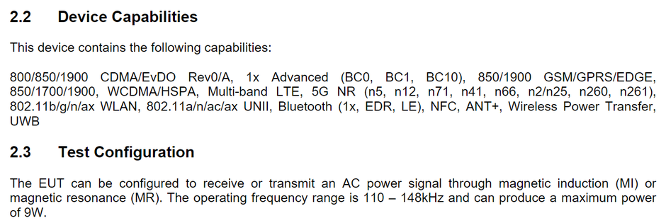 Note 20 Ultra connectivity and charging specs, FCC - This is the Galaxy Note 20 Ultra, as charging specs and 5G bands leak