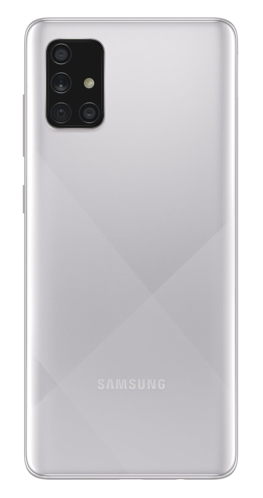 Samsung Galaxy A71 in Haze Crush Silver - Samsung Galaxy A51 and A71 now available in Haze Crush Silver color
