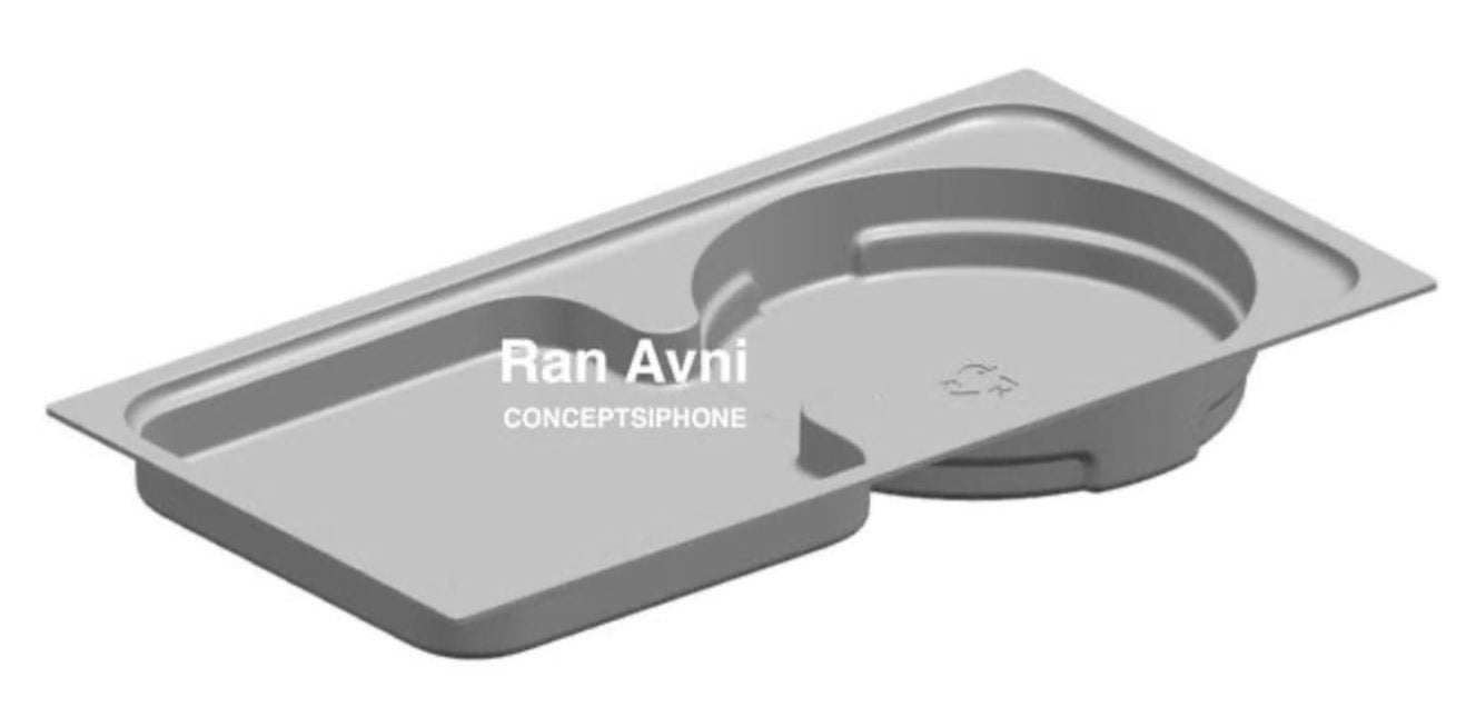 Render of the box insert for the iPhone 12 series shows no room for the EarBuds or the charging brick - Apple iPhone 12 5G packaging render gives you a clue about what's missing from the box