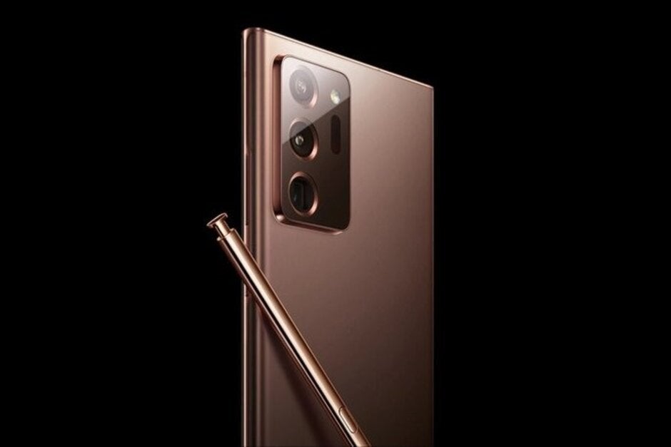 Image of the Galaxy Note 20 Ultra's rear cameras and the S Pen - It's official! Samsung Galaxy Note 20 Ultra 5G unveiling to take place August 5th