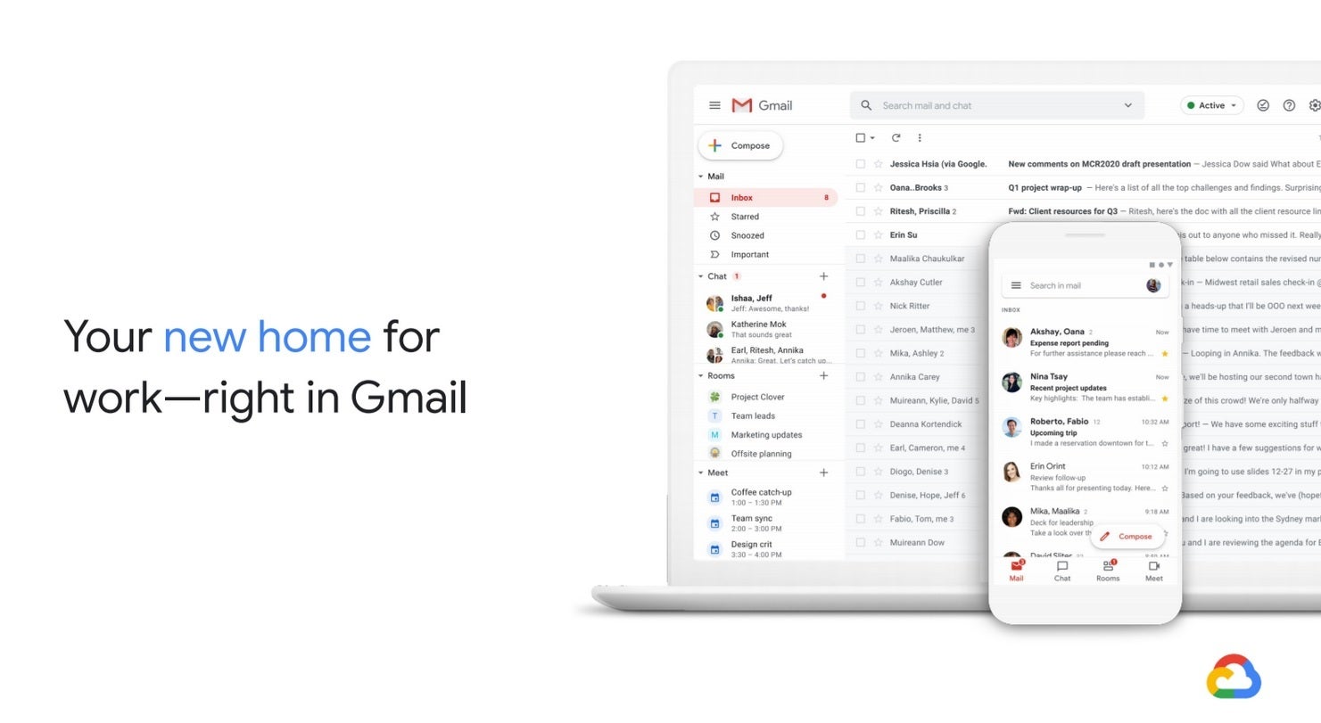 Gmail is your new home for work says Google - Gmail redesign brings changes perfect for the times