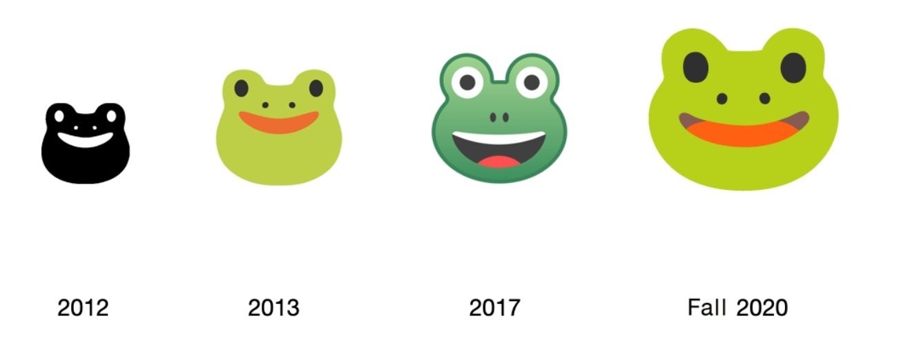 ...and the 2013 Frog - Apple previews some of the new emoji coming to iOS 14