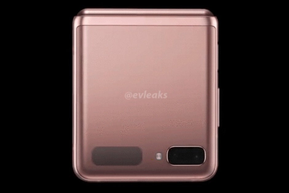 Leaked Galaxy Z Flip 5G render in Mystic Bronze - Samsung&#039;s Galaxy Z Fold 2 and Galaxy Z Flip 5G might be cheaper than you think