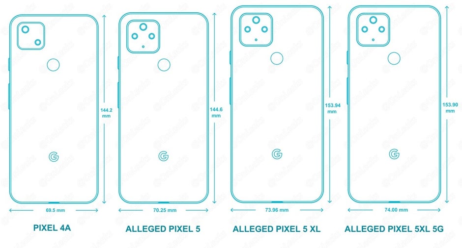No Pixel 4a 5G in this recently rumored lineup - At least one US carrier expects Google to eventually release a Pixel 4a 5G