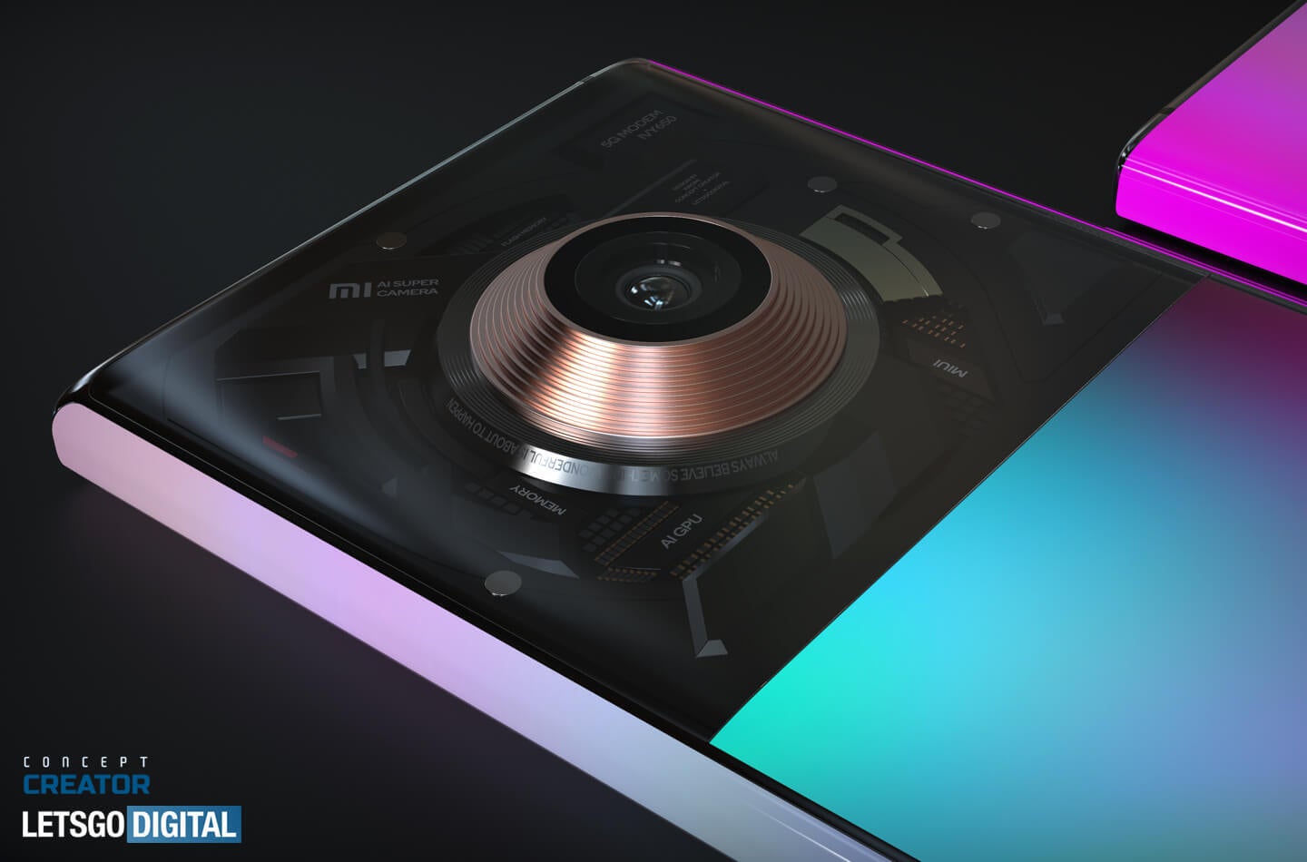 Xiaomi Mi Mix Alpha 2 concept render - This might be what the crazy Xiaomi Mi Mix Alpha 2 looks like