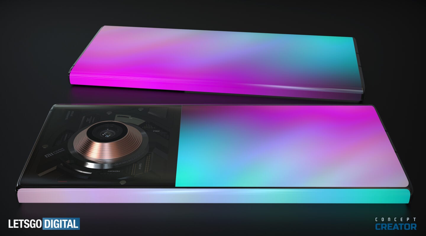 Xiaomi Mi Mix Alpha 2 concept render - This might be what the crazy Xiaomi Mi Mix Alpha 2 looks like