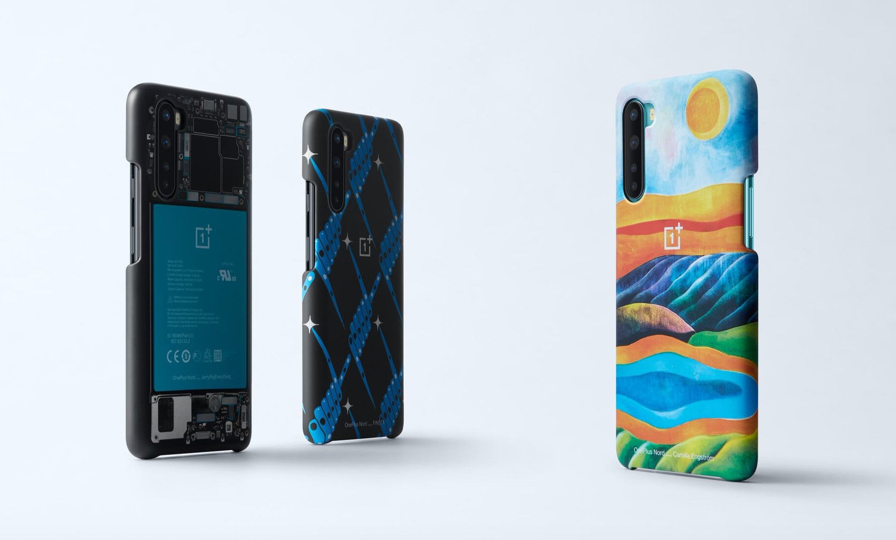 OnePlus also released some pretty cool cases for the Nord - The OnePlus Nord 5G is official: redefining midrange smartphones
