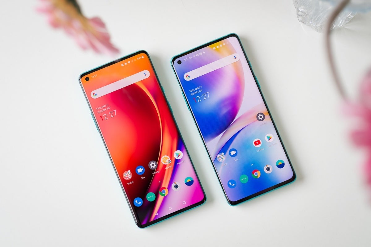 OnePlus 8 Pro (left), OnePlus 8 (right) - The latest unlocked OnePlus 8 and 8 Pro 5G deals are the best ones yet