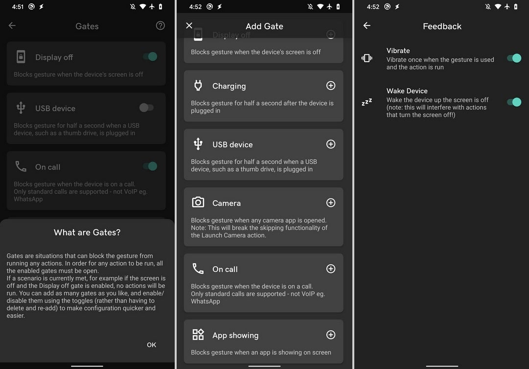 Gates are situations that block a gesture from executing an action - App brings iOS 14, Android 11 rear tapping gesture to other Android phones