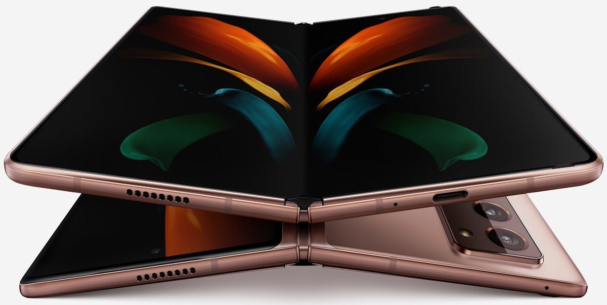 Take a look at the Samsung Galaxy Z Fold 2 5G from all angles