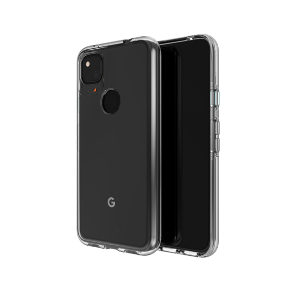 Verco Custodia Per Google Pixel 4a | Cover Trasparente Sottile In TPU | Silicone Flessibile Anti Graffio