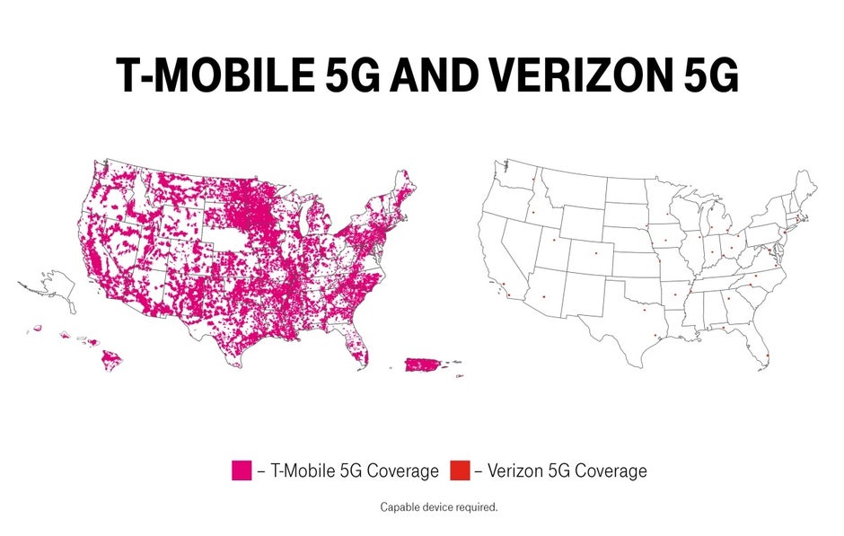 TracFone 5G Coverage Map