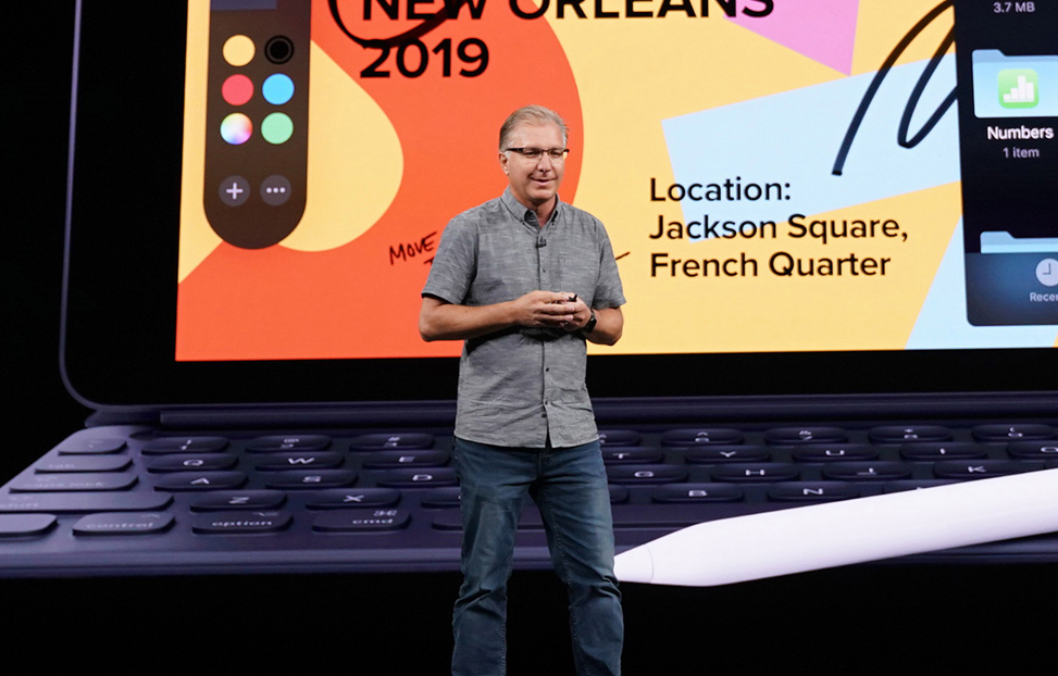 Apple's new SVP of Worlwide Marketing Greg Joswiak - Long time Apple marketing chief Phil Schiller is replaced