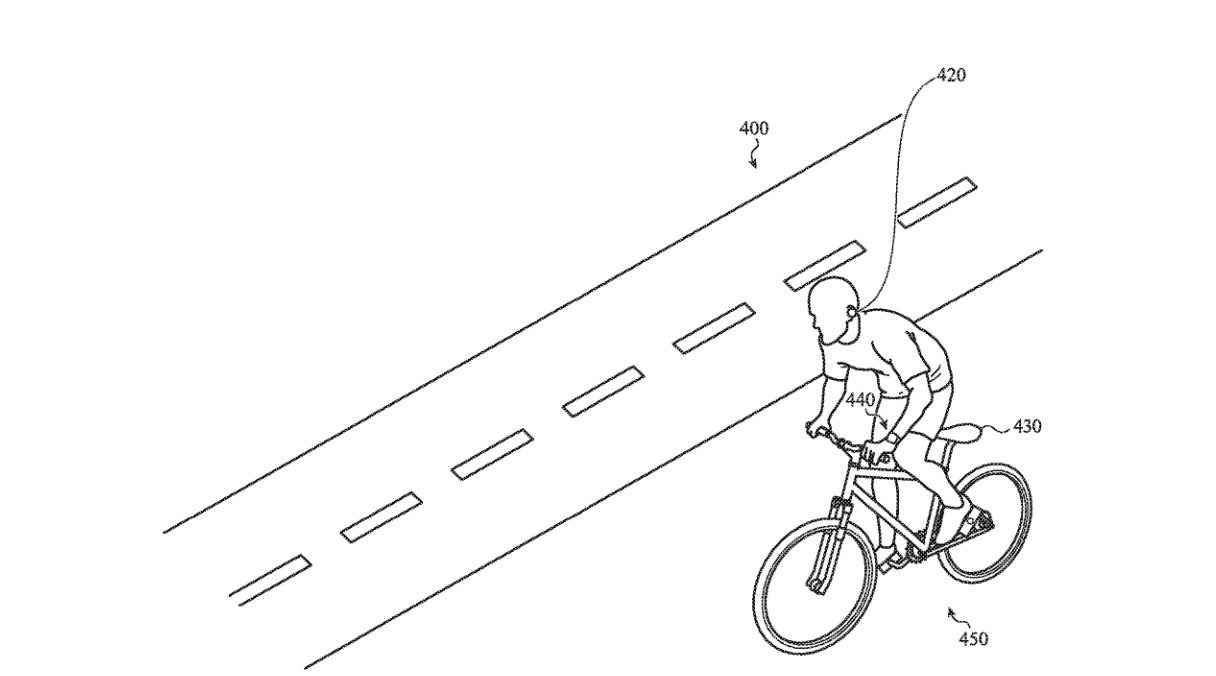Illustration from Apple's new patent - New patent for the AirPods received by Apple could be a lifesaver
