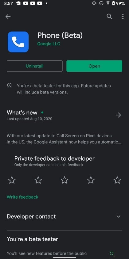 More non-Pixel phones can now install the Google Pixel Phone app (beta) - Google Phone app (beta) now available for some more non-Pixel and Android One phones