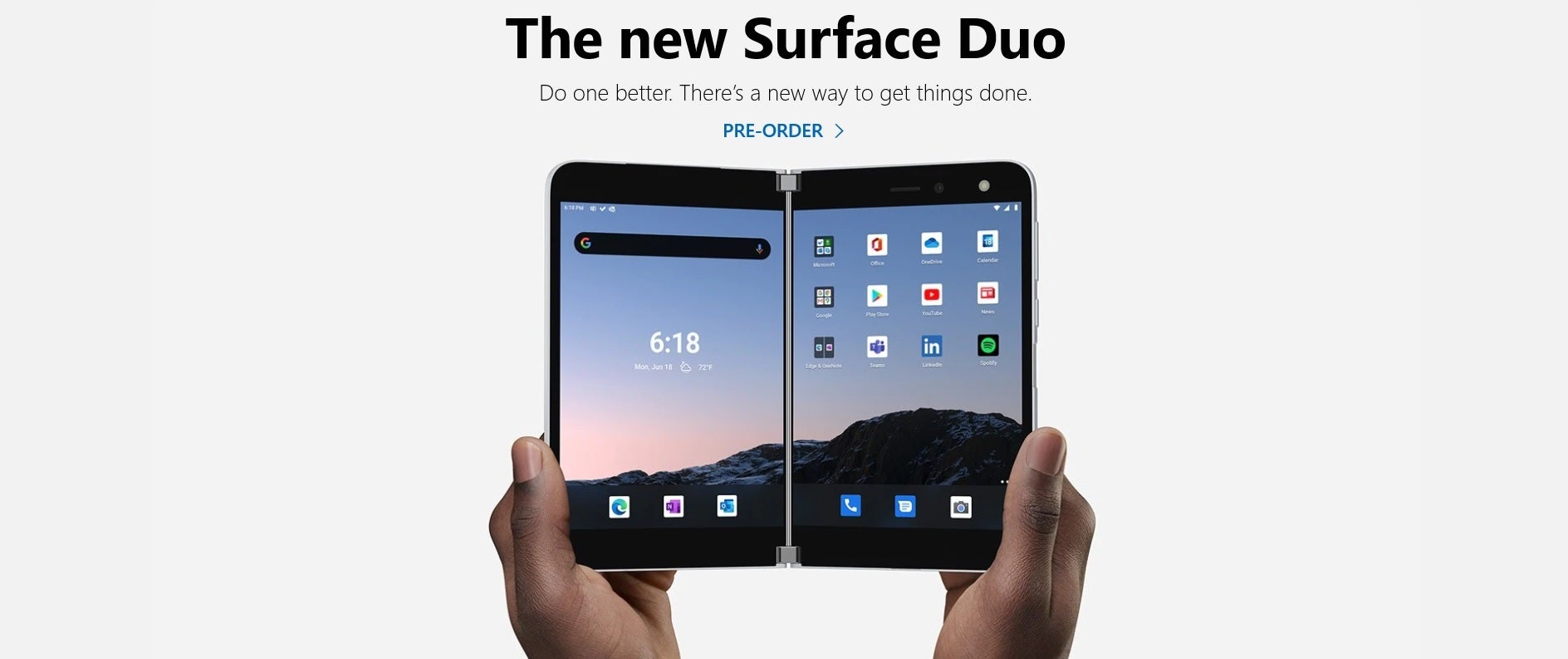 You can now pre-order the dual-screen Surface Duo - Pre-order the dual-screened Surface Duo right now; here's how