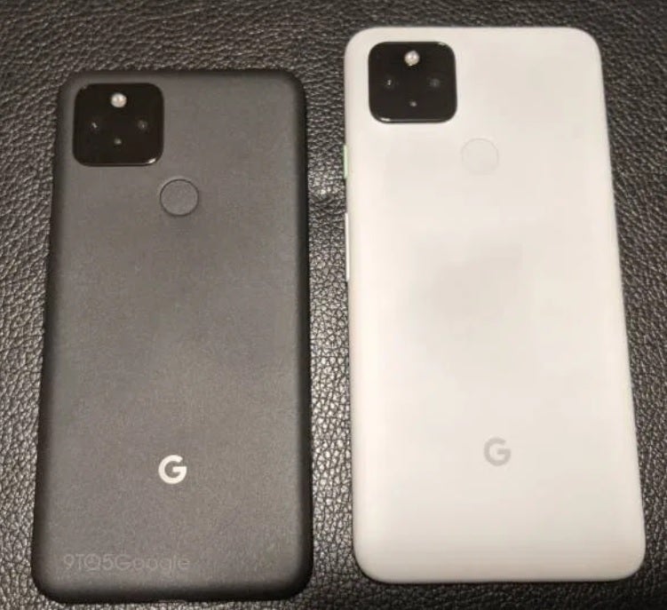 Pixel 5 at left, Pixel 4a 5G on the right - Latest leaked images, rumored specs for Google Pixel 5, Pixel 4a 5G