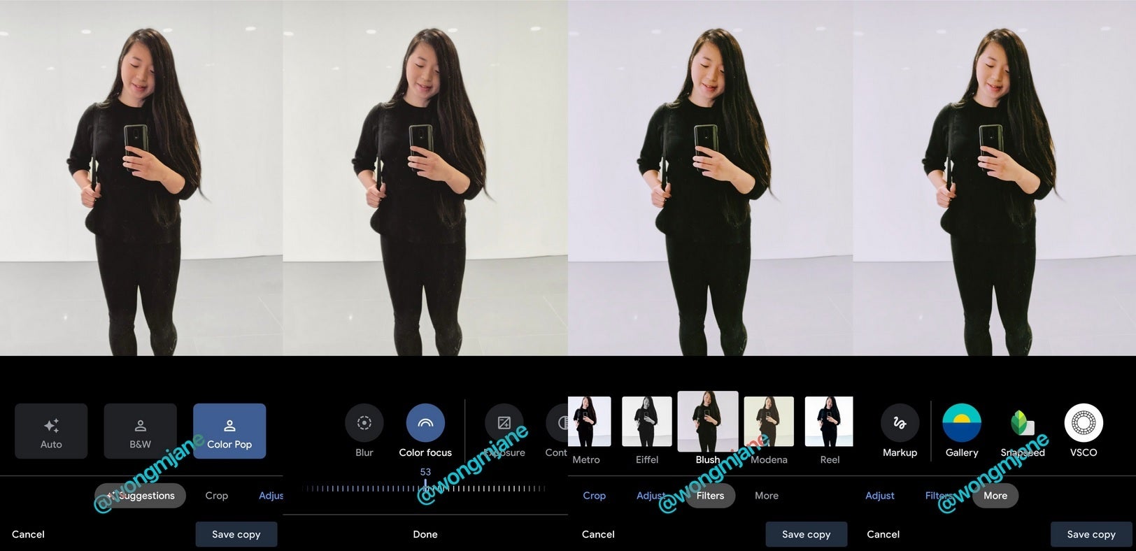 Wong discovers that Google is testing a new UI for the editing functions on the Google Photos app - Google testing new UI for its Photos editing features